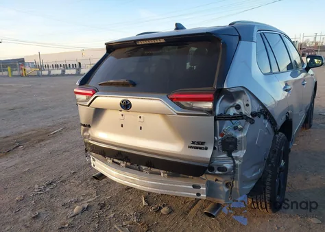 2020 Toyota Rav4 Hybrid Xse из США, поврежденный, VIN 2T3EWRFV7LW080196